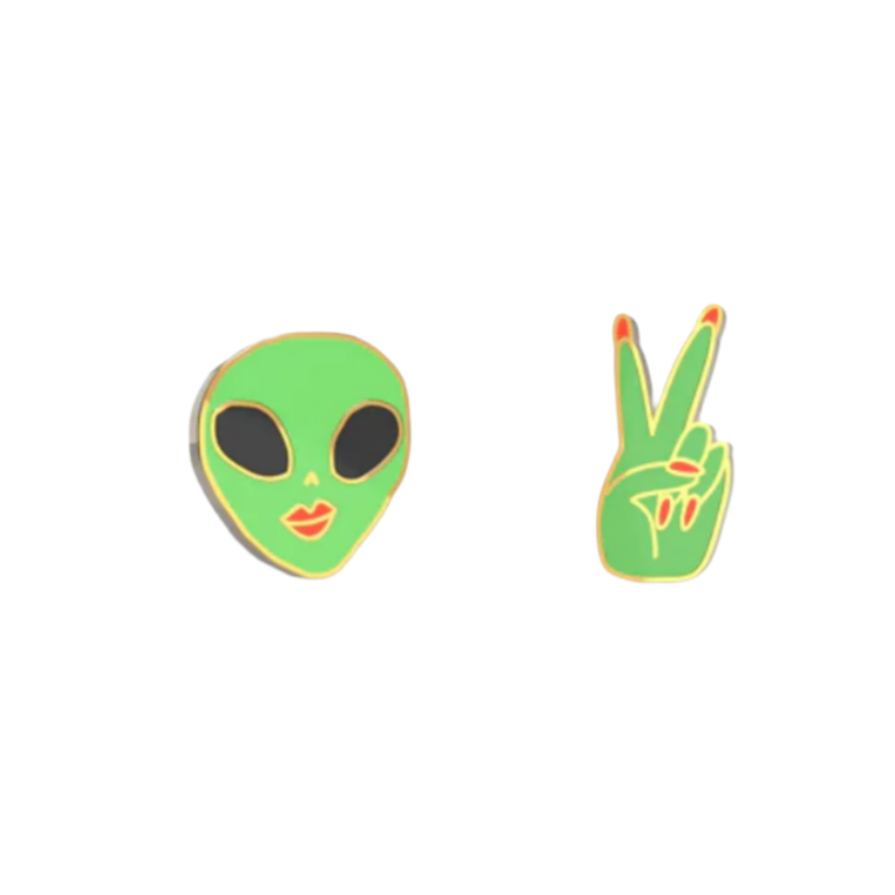 Alien Earrings