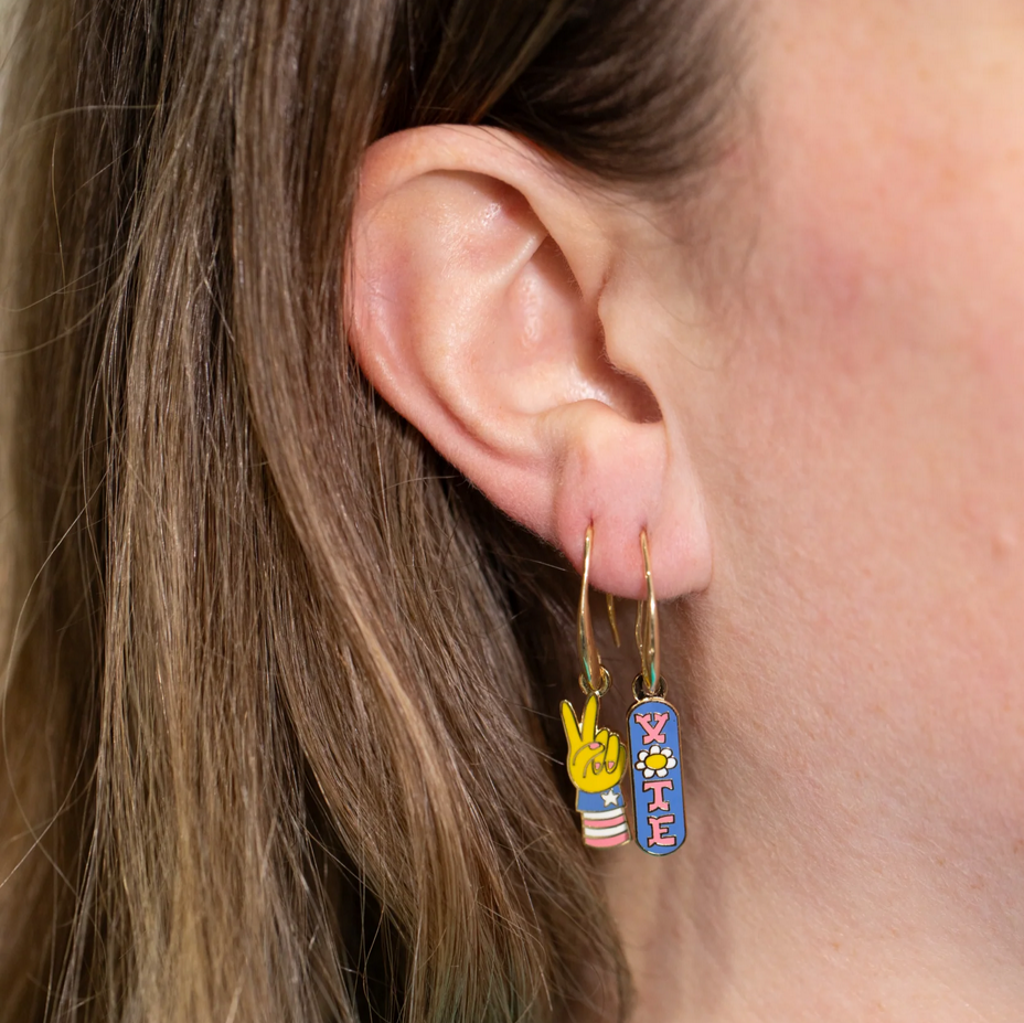 VOTE Drop Earrings