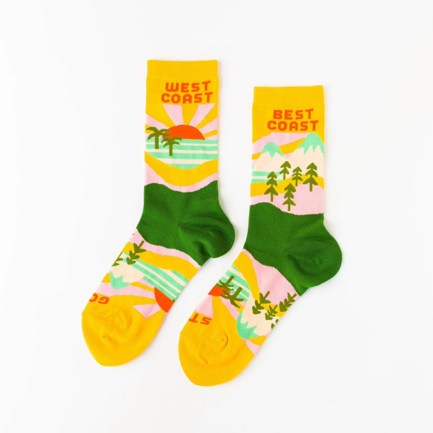 Best Coast Crew Socks - Small