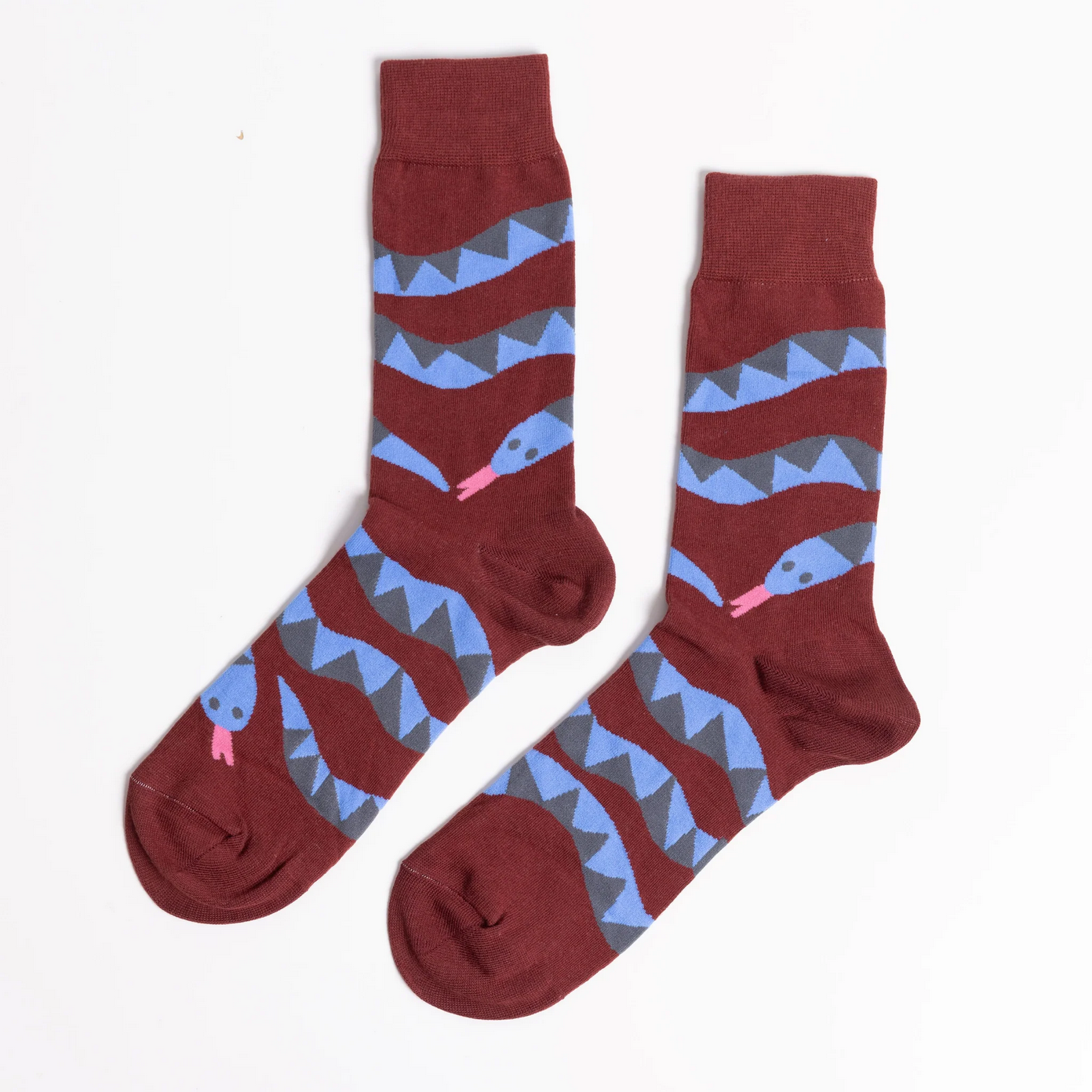 Snakes Crew Socks - Large