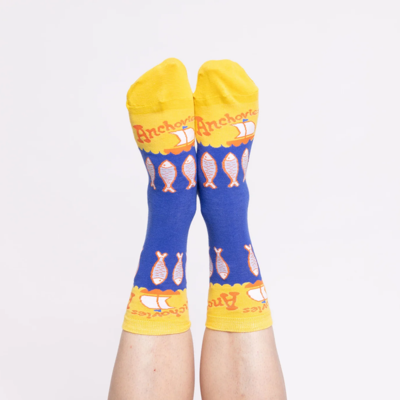 Anchovies Crew Socks - Small