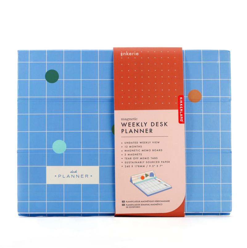 Inkerie Magnetic Weekly Desk Planner