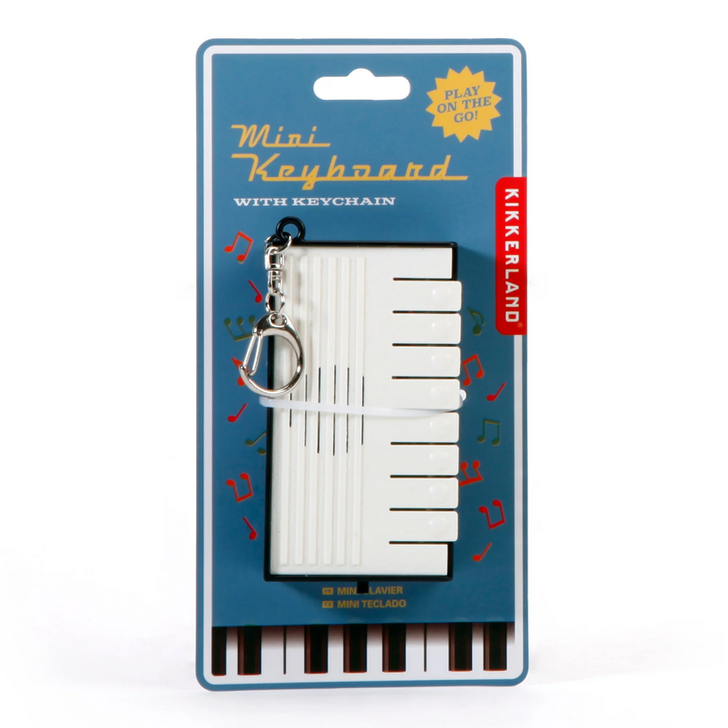 On the Go Mini Piano Keyboard Keychain