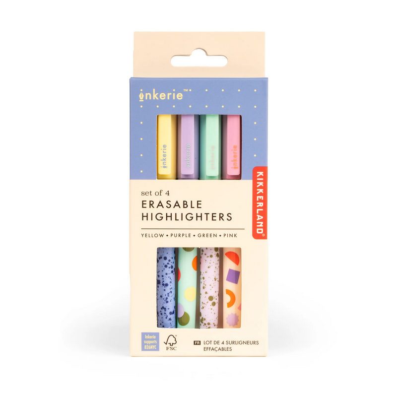 ERASABLE HIGHLIGHTERS set