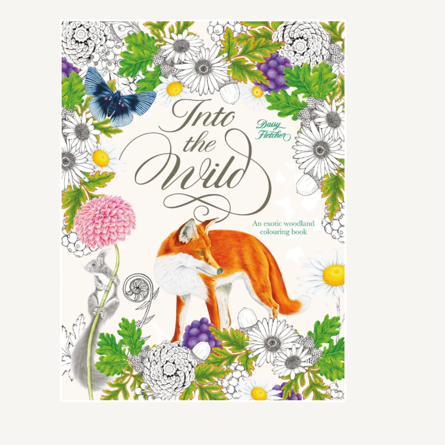 Into the Wild : An Exotic Woodland Coloring Book