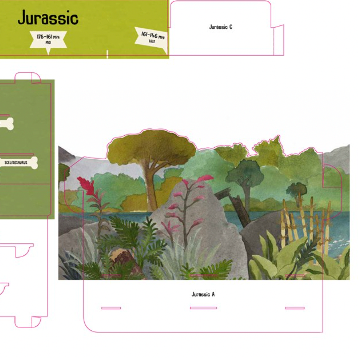 Terrific Timelines: Dinosaurs: Press out, put together, & display!