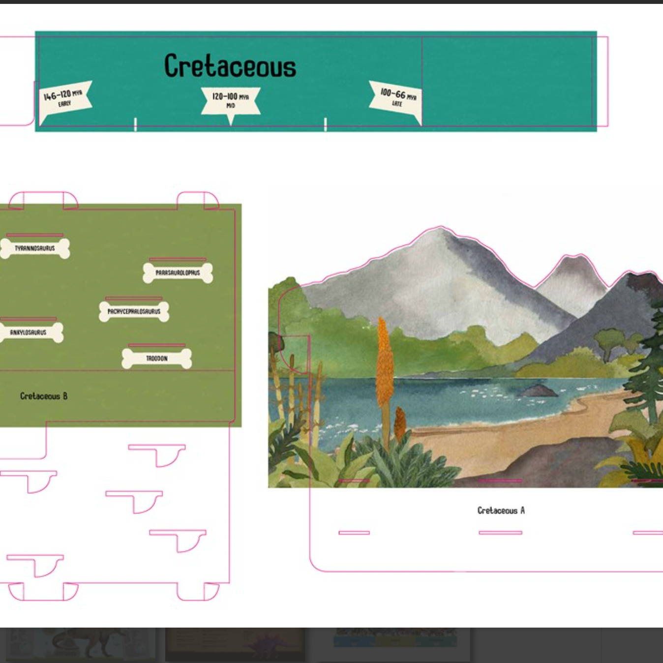 Terrific Timelines: Dinosaurs: Press out, put together, & display!