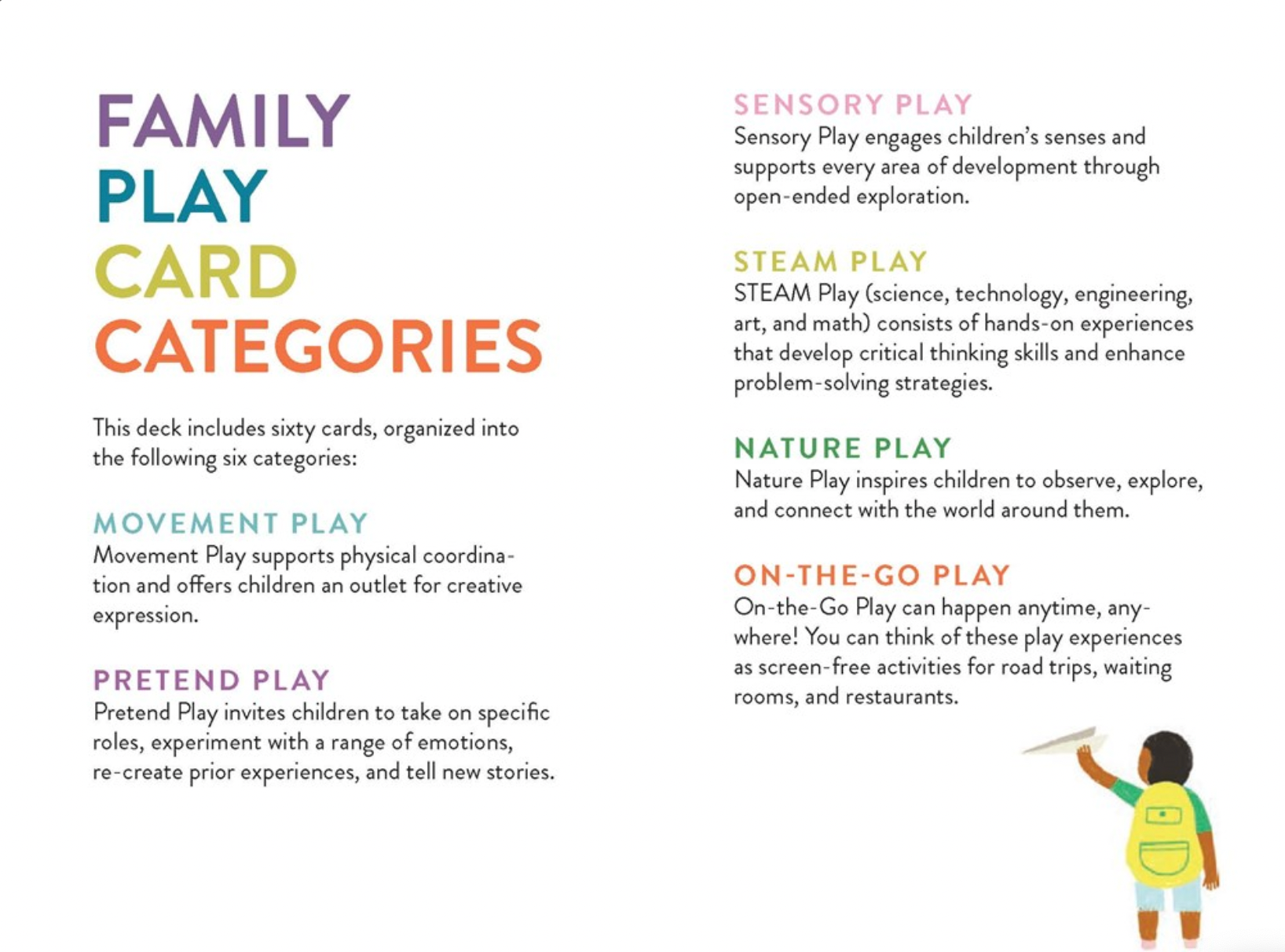 The Family Play Deck: 60 Fun-Filled Activities to Spark Connection and Curiosity