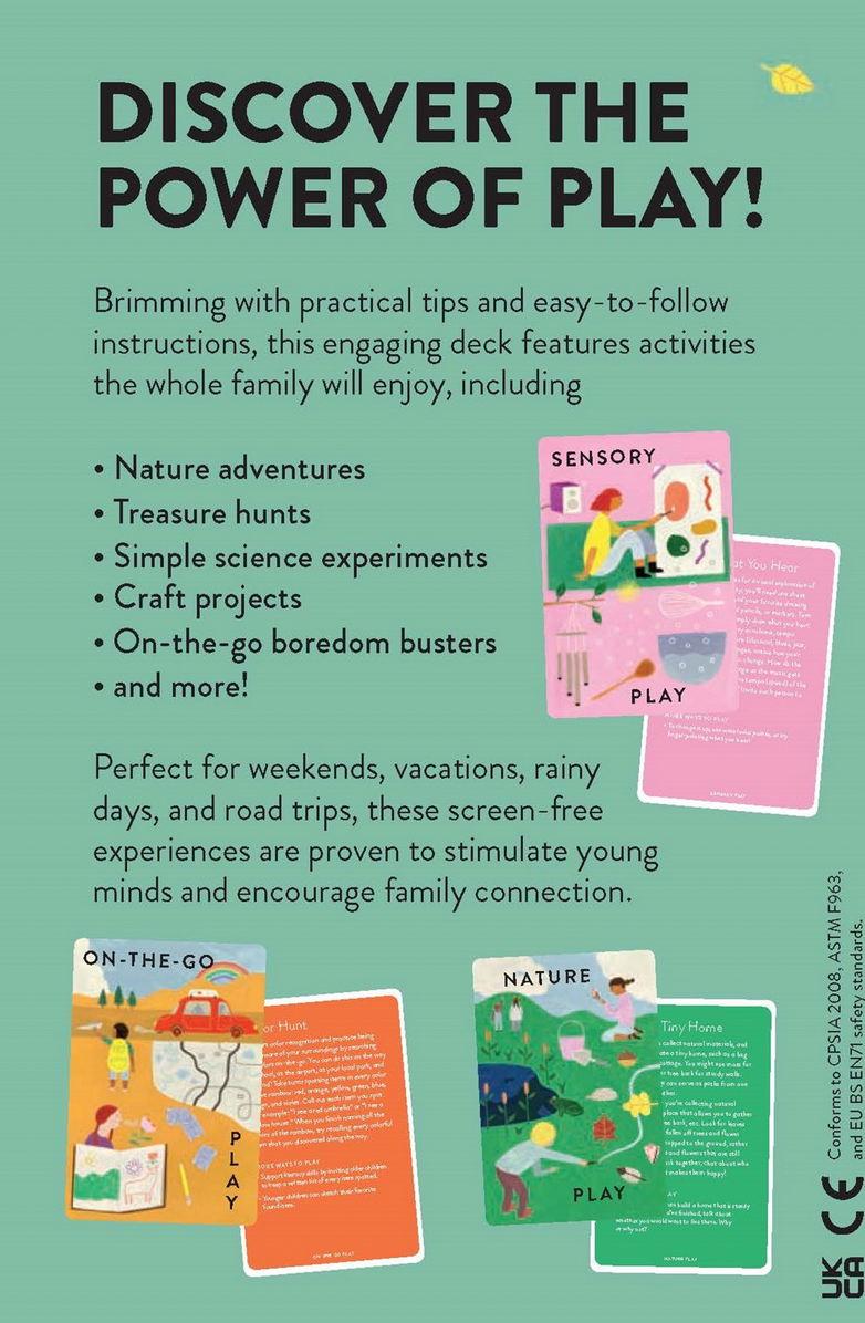 The Family Play Deck: 60 Fun-Filled Activities to Spark Connection and Curiosity