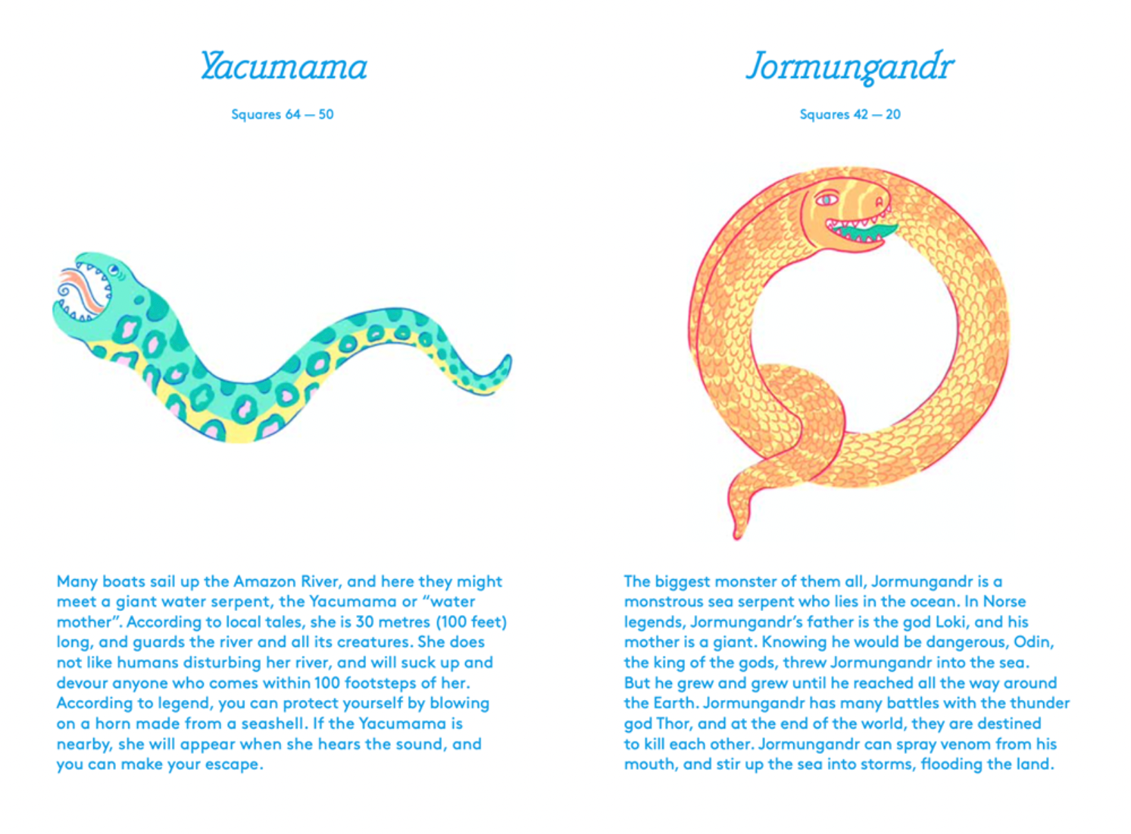 Sea Monsters & Rainbows: A Chutes & Ladders Game