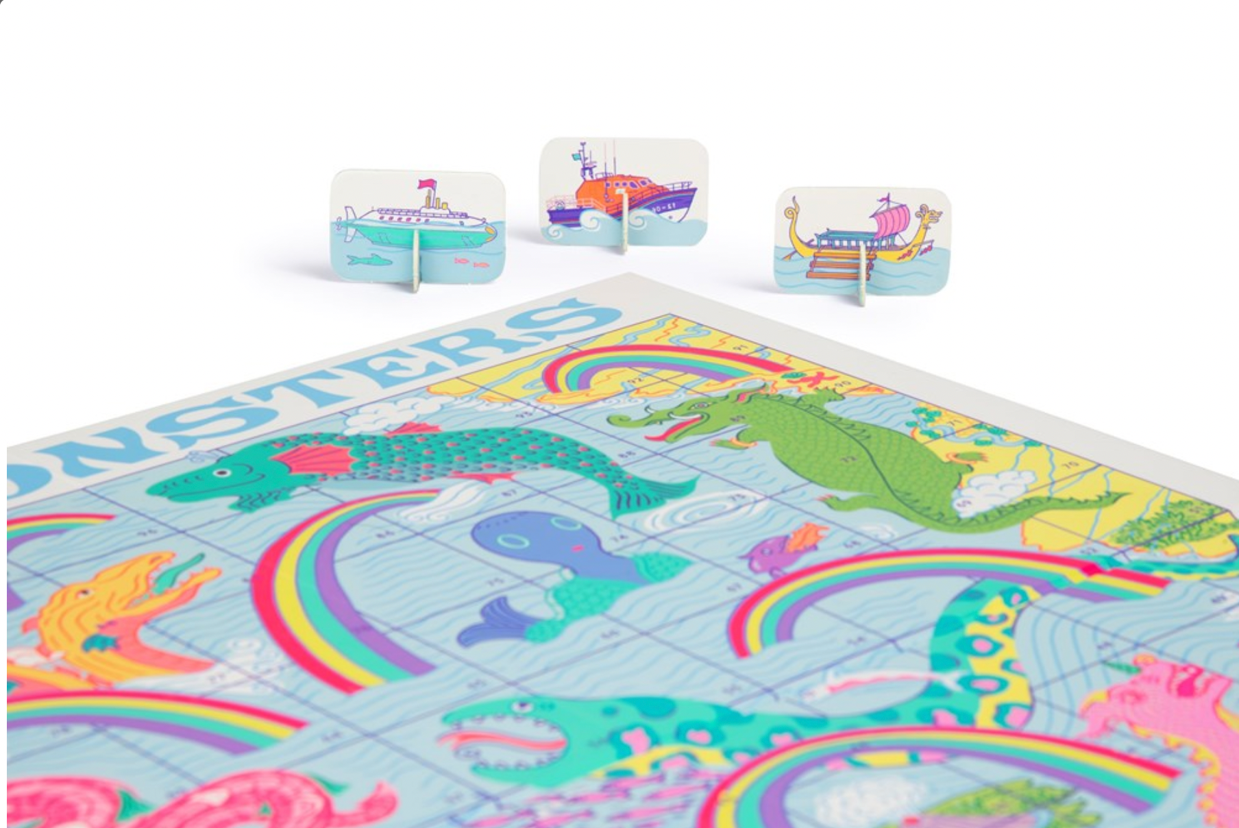 Sea Monsters & Rainbows: A Chutes & Ladders Game