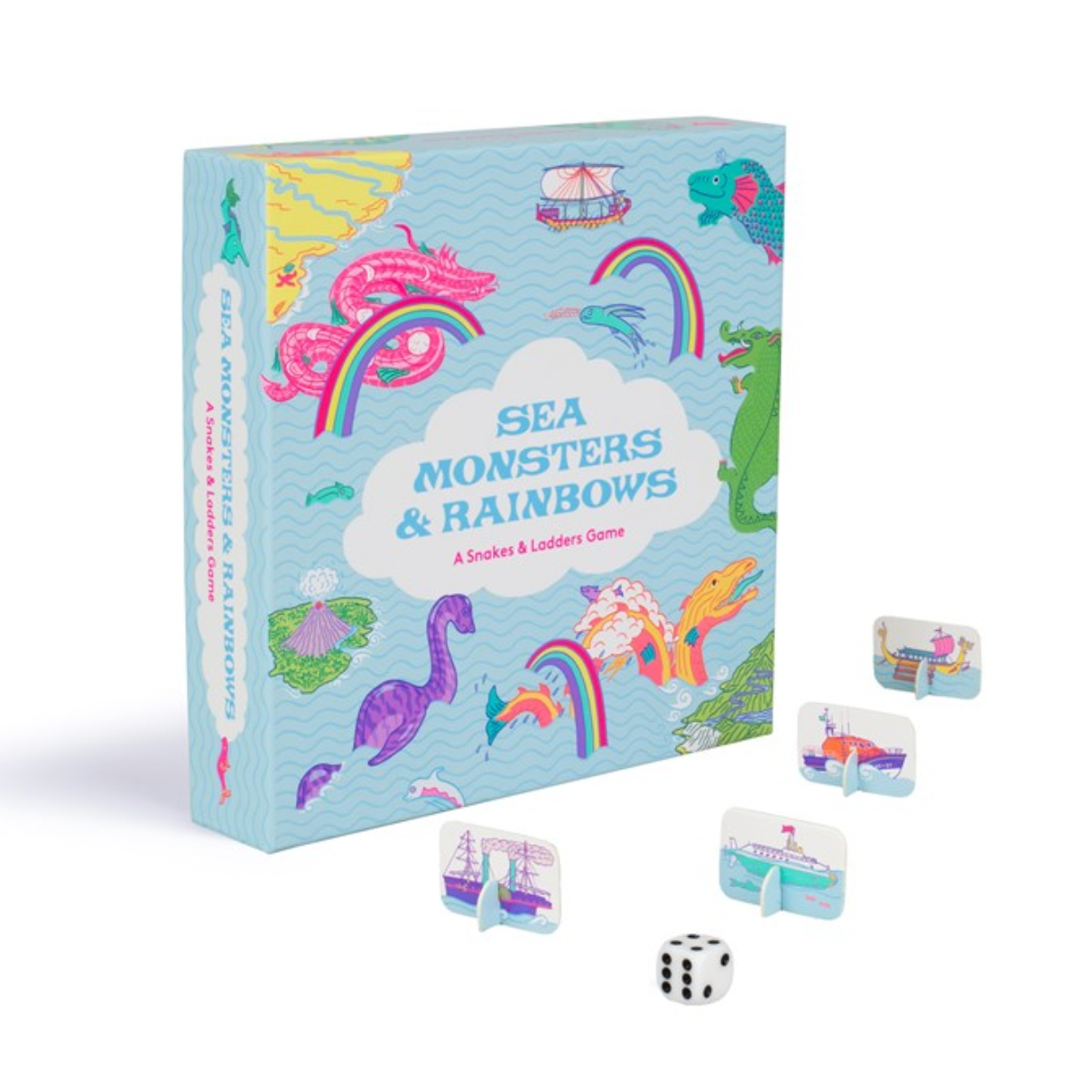 Sea Monsters & Rainbows: A Chutes & Ladders Game