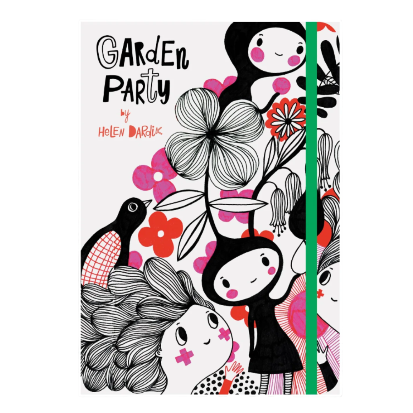 Garden Party : (Nature Themed Whimsical Book for Girls and Women, Beautiful Illustration and Quote Book)