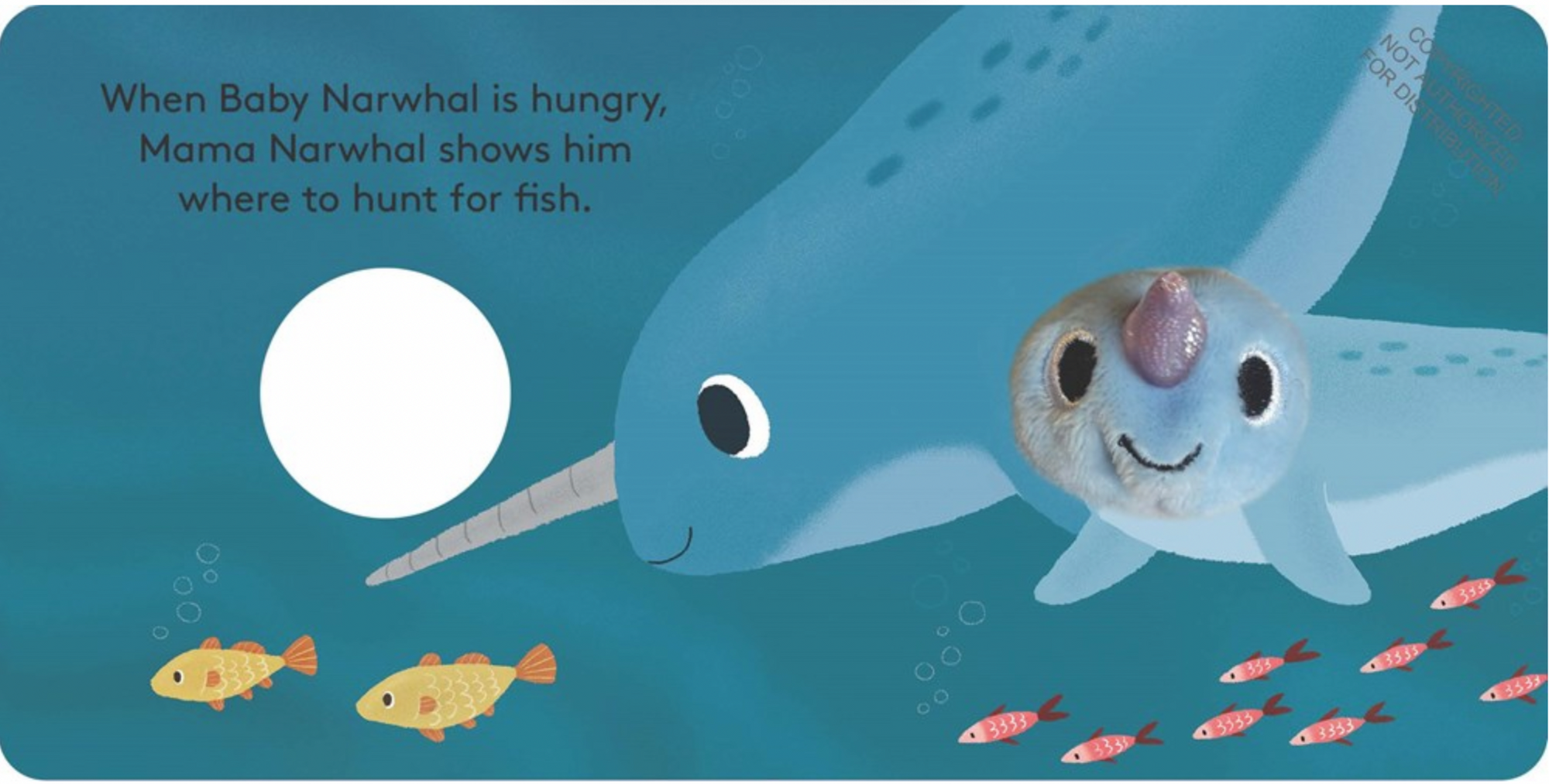 Baby Narwhal: Finger Puppet Book