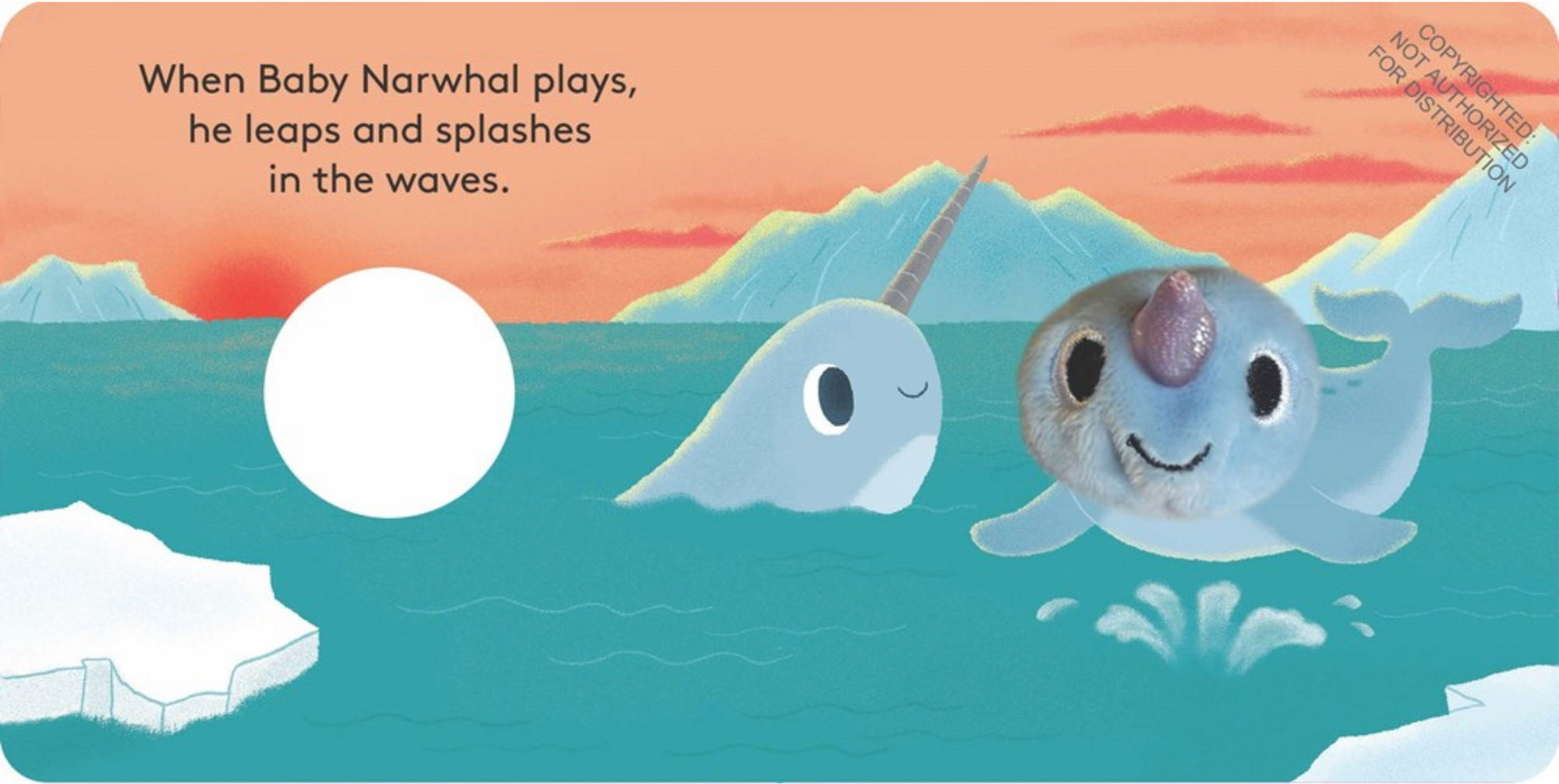 Baby Narwhal: Finger Puppet Book