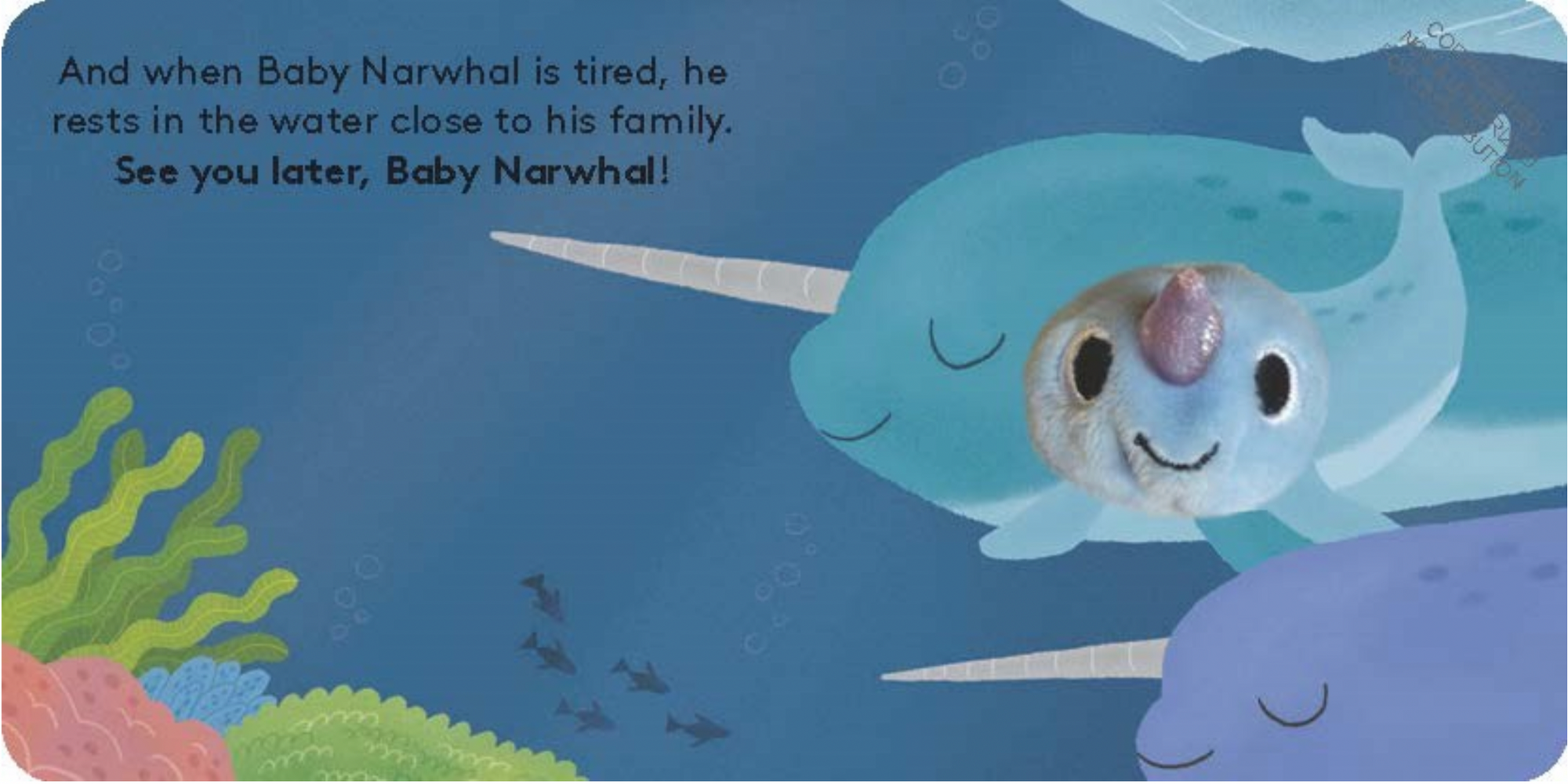 Baby Narwhal: Finger Puppet Book