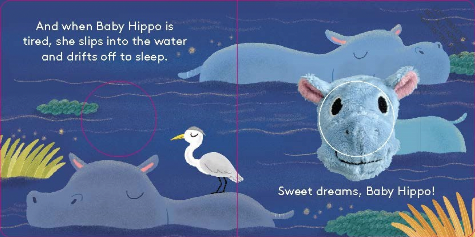 Baby Hippo: Finger Puppet Book