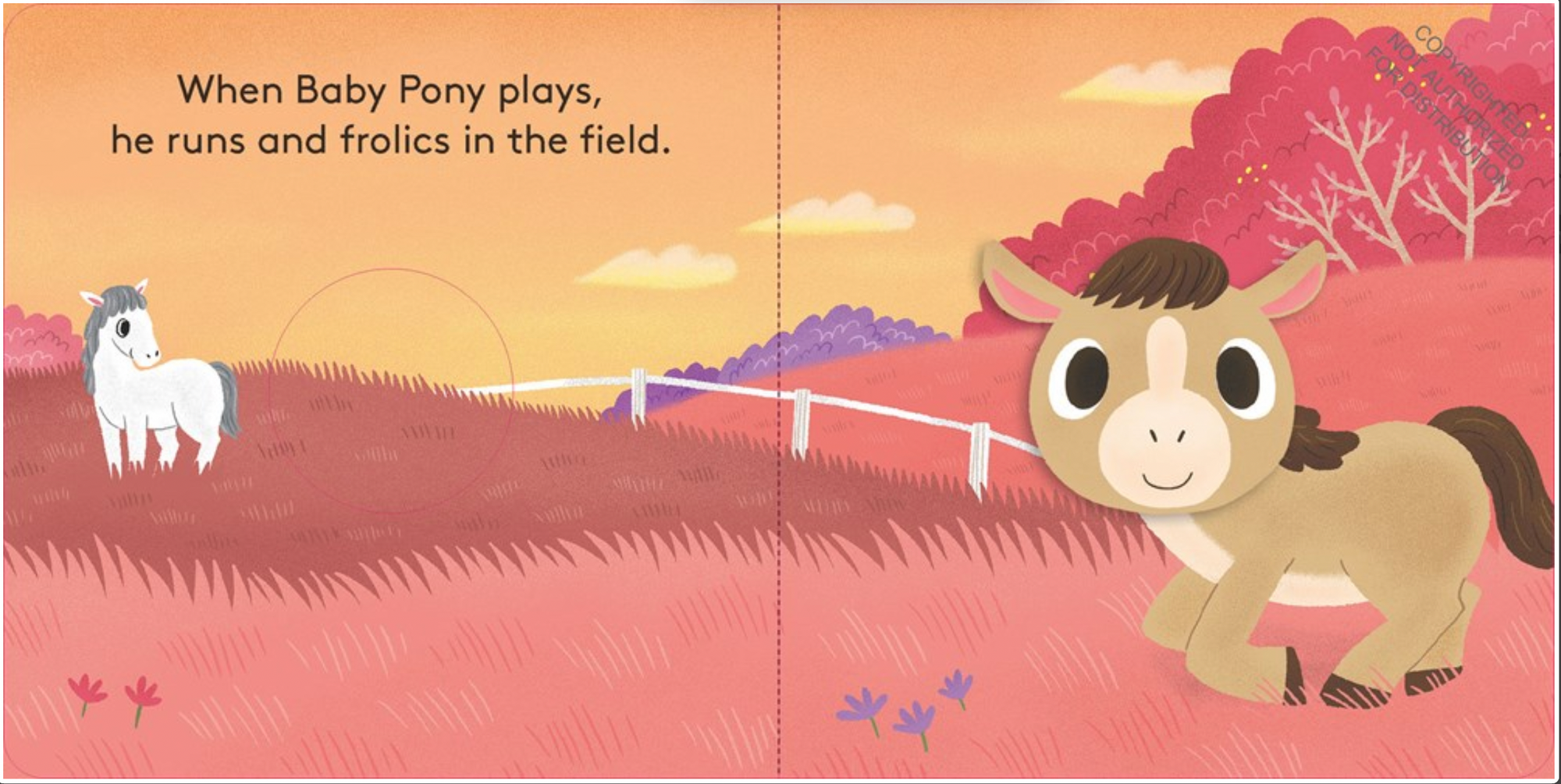 Baby Pony: Finger Puppet Book