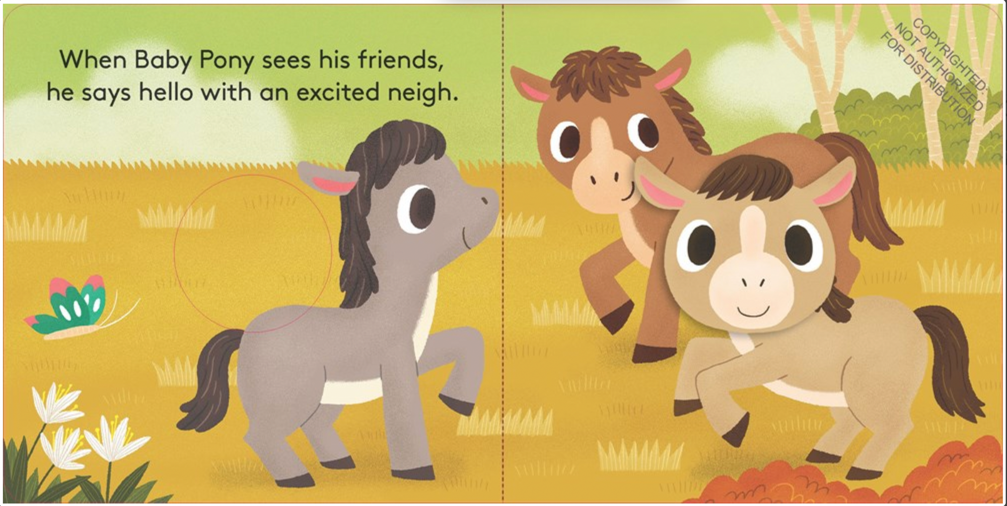 Baby Pony: Finger Puppet Book