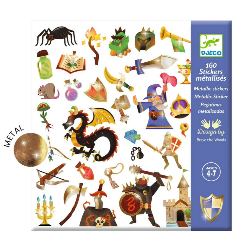 Medieval Fantasy Sticker Sheets