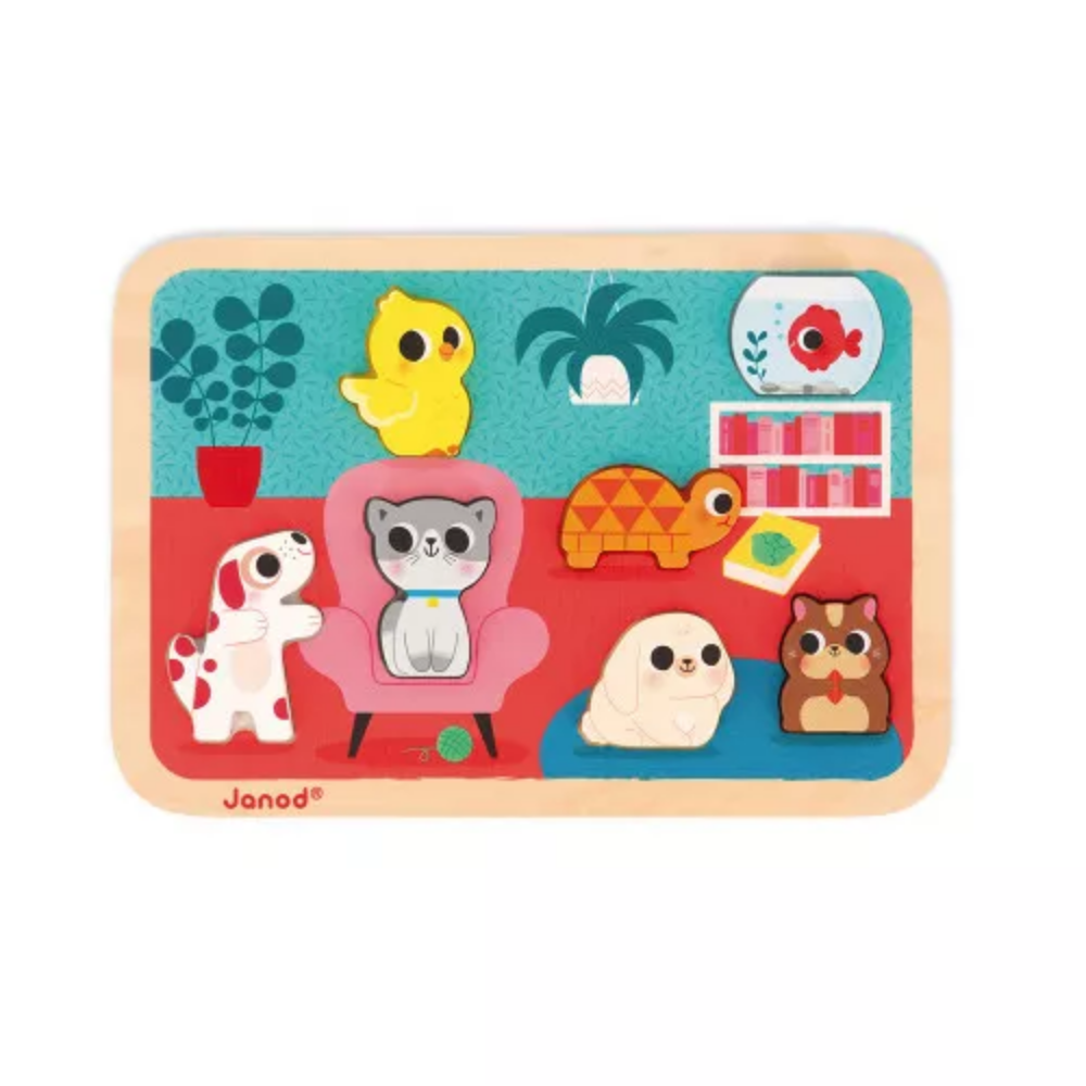 Chunky Puzzle Pets - 7pcs