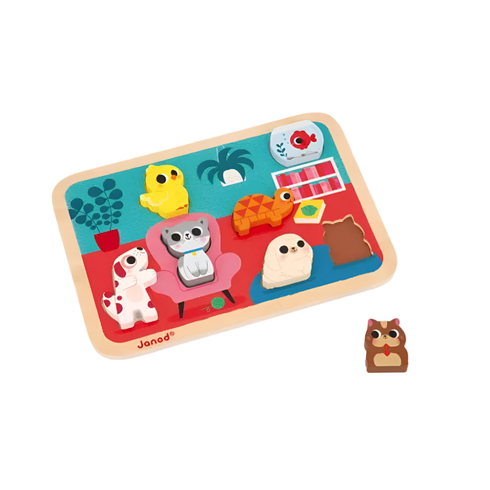 Chunky Puzzle Pets - 7pcs