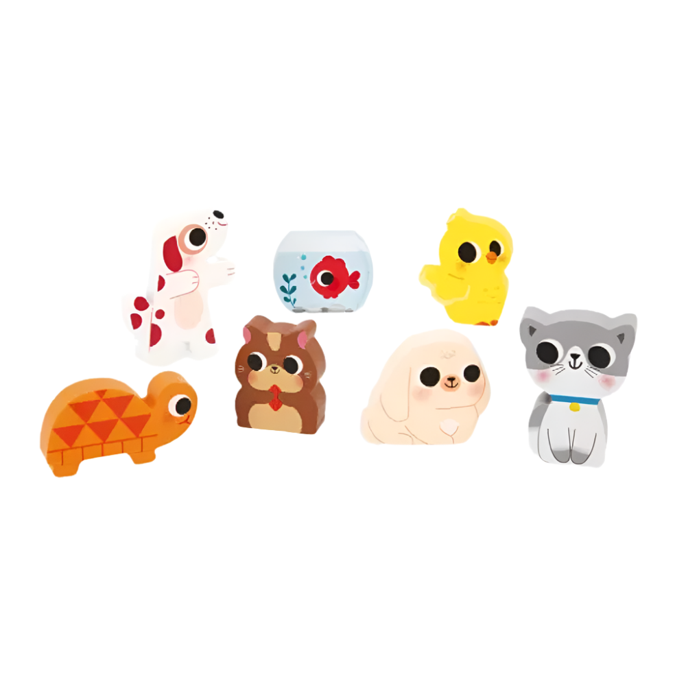 Chunky Puzzle Pets 7pcs