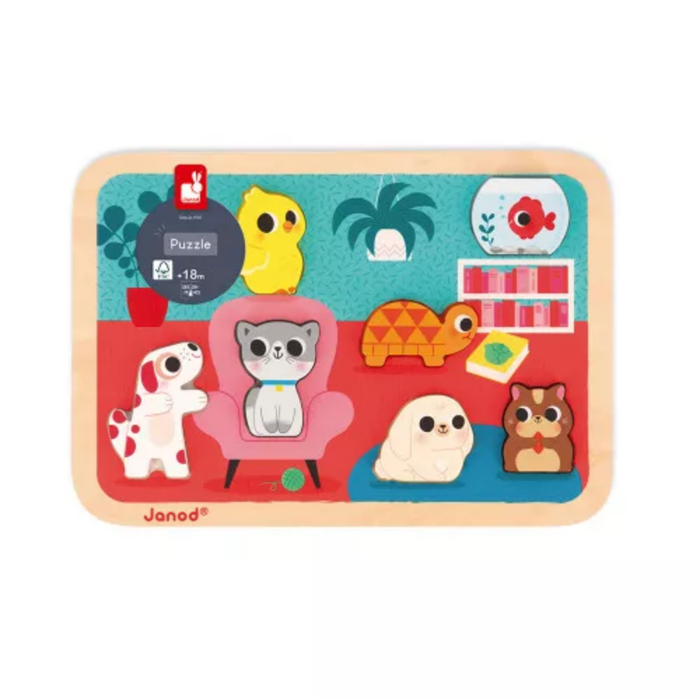 Chunky Puzzle Pets 7pcs