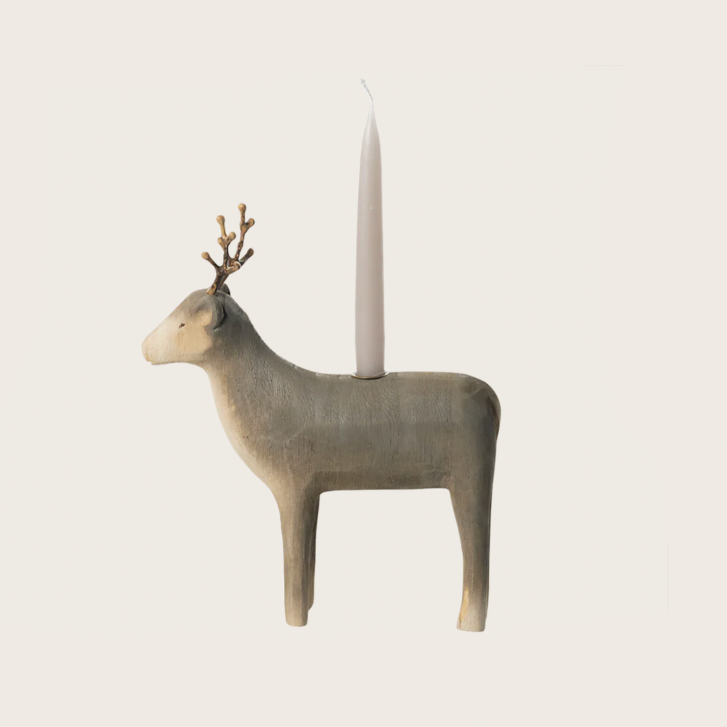 Medium reindeer Candle holder