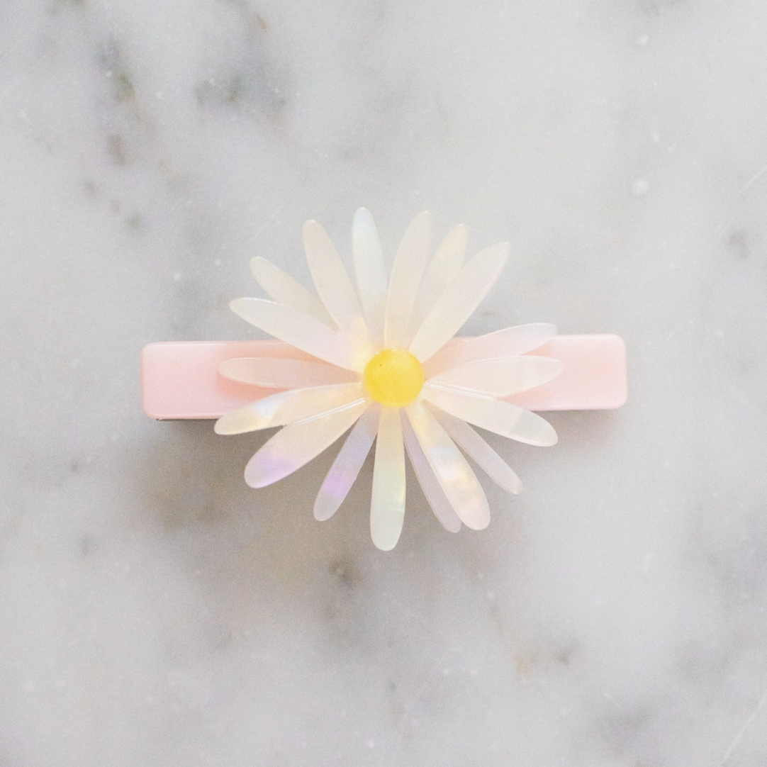 Daisy Alligator Hair Clip