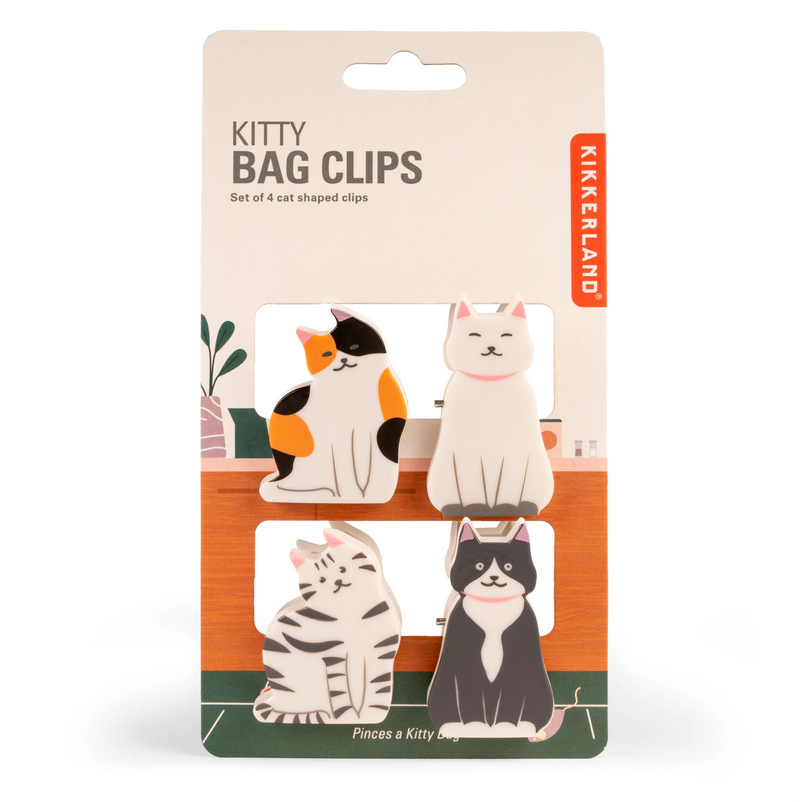 Kitty Bag Clips -4pk