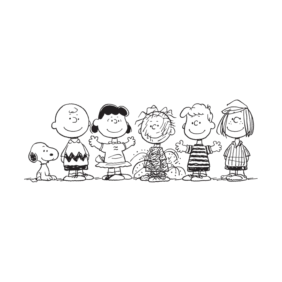 Classic Peanuts Line Tattoo Pair - NEW Fall 24