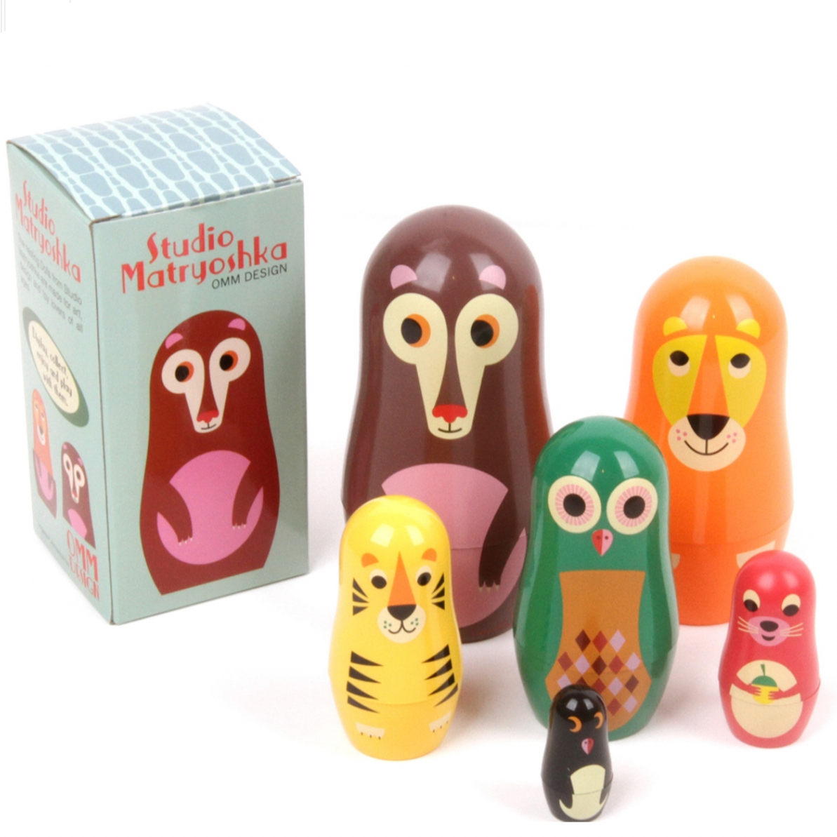 Animal Matryoshka -Ingela Arrhenius