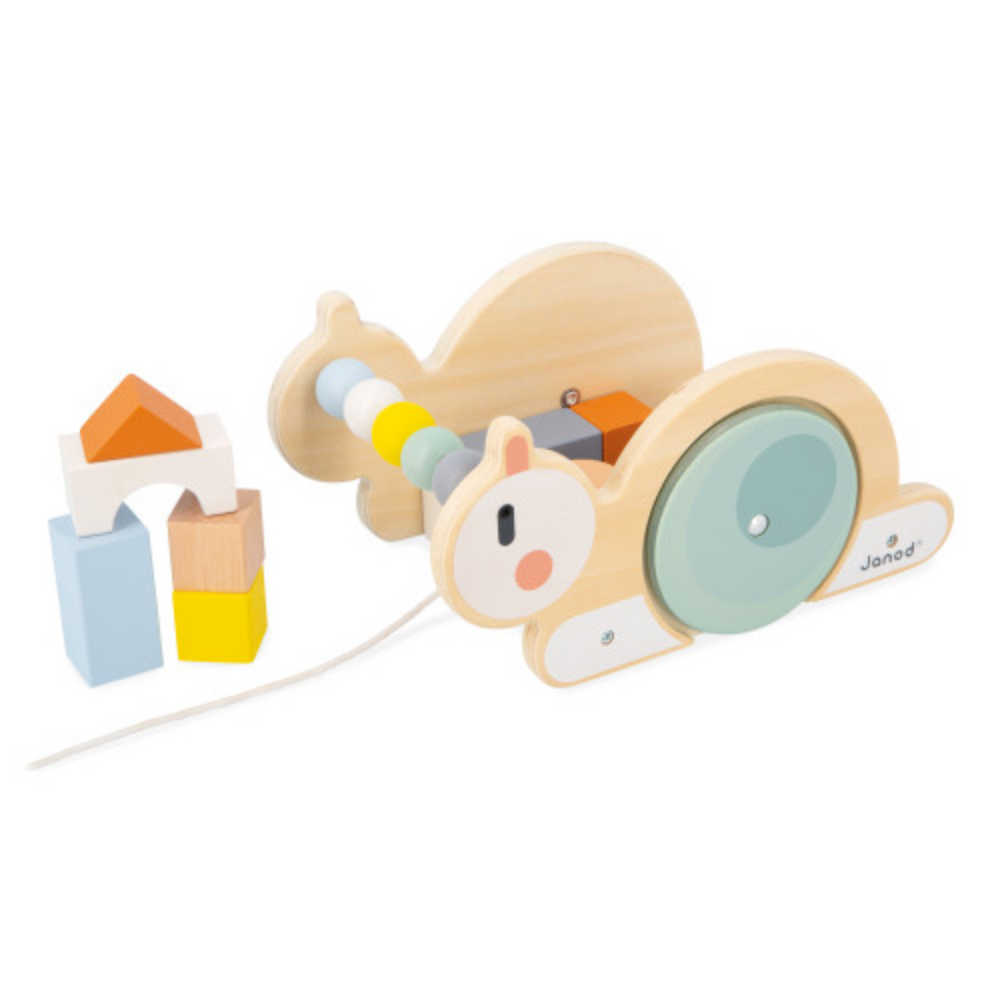 Sweet Cocoon Pull-along Snail Trolley