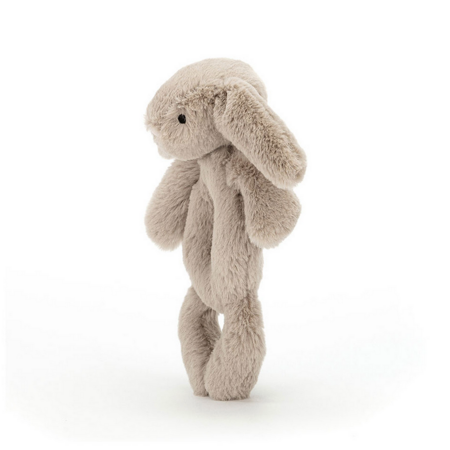 Bashful Beige Bunny Ring Rattle