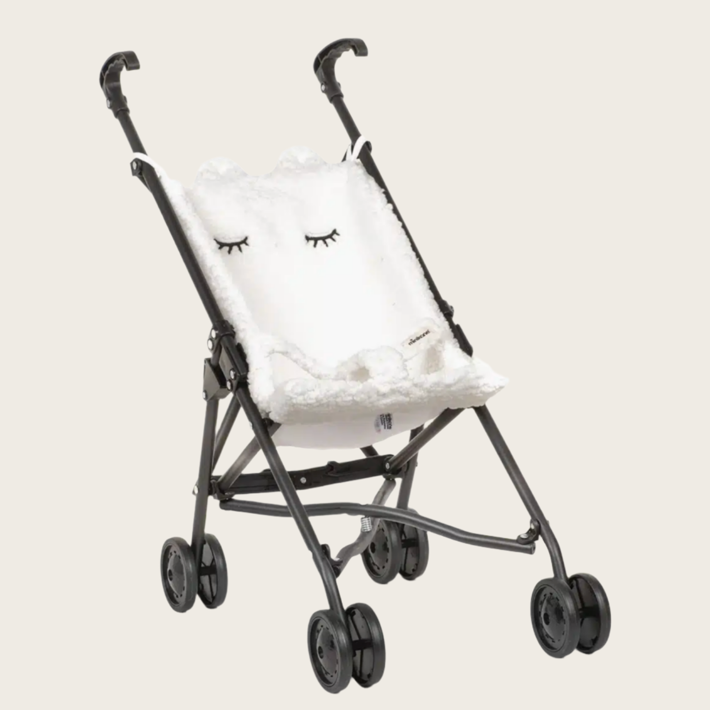 Dodo “Polar Bear” stroller in white sherpa