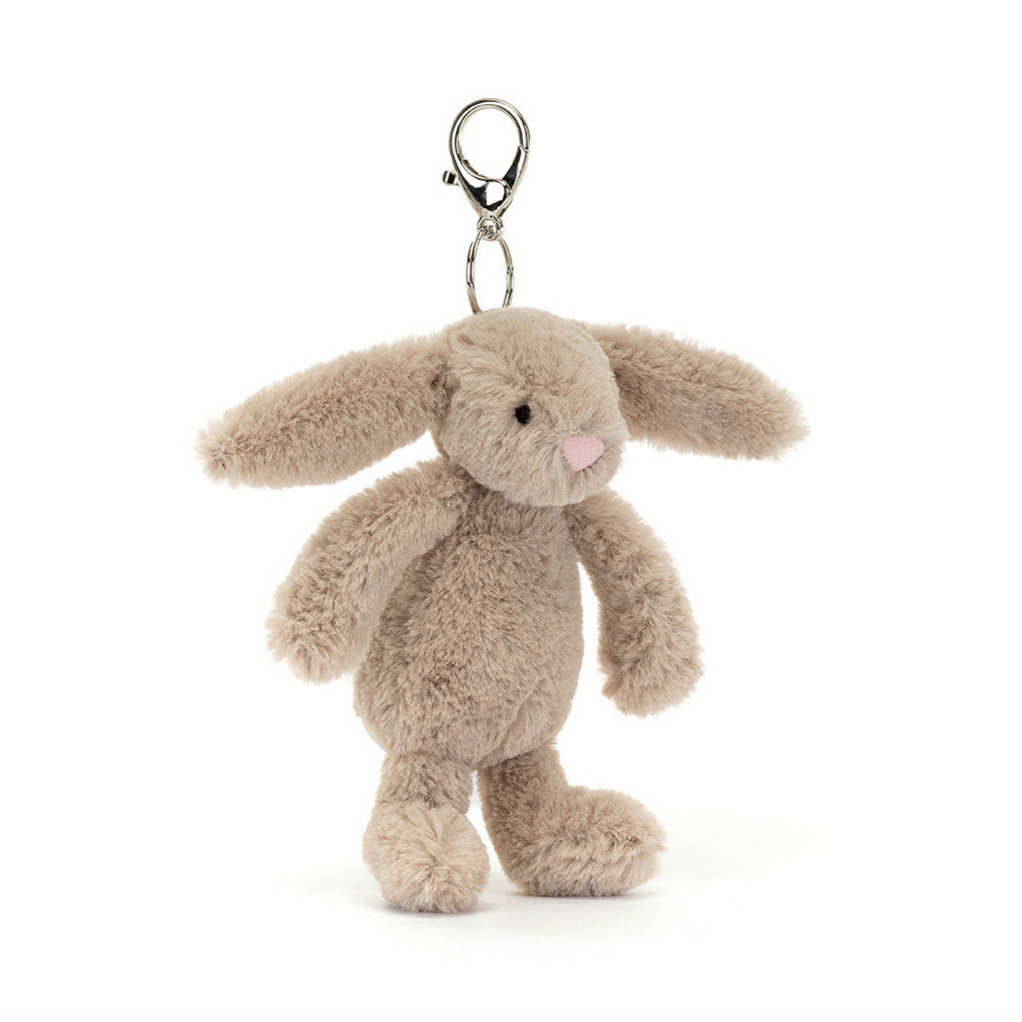 Bashful Beige Bunny Bag Charm