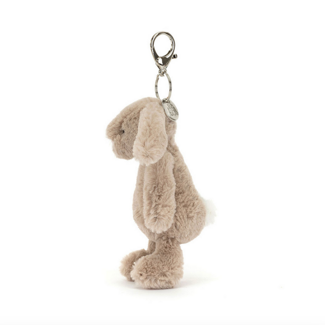 Bashful Beige Bunny Bag Charm