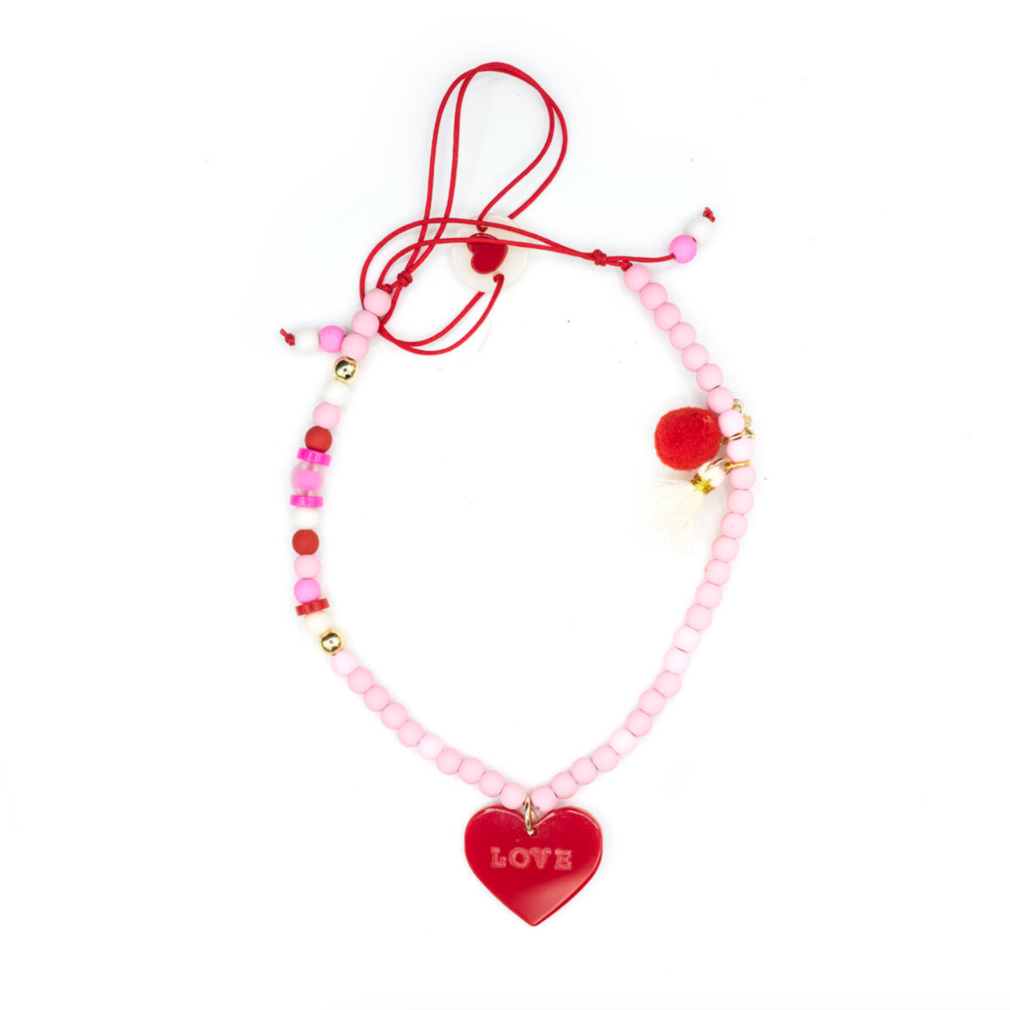 Hearts Red Violet Necklaces