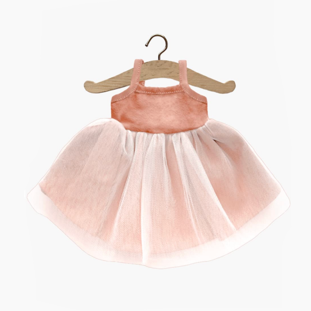 Rosella Tutu Brown Sugar and Nude Beige Tulle -34cm/13.5in dolls