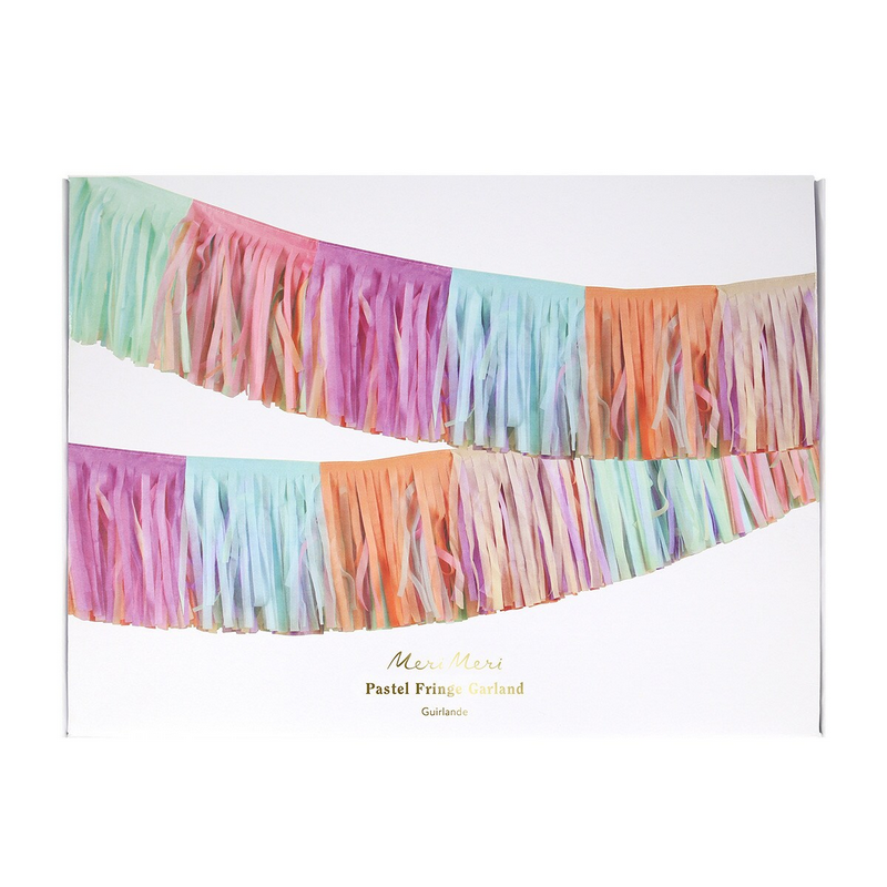 Pastel Fringe Garland