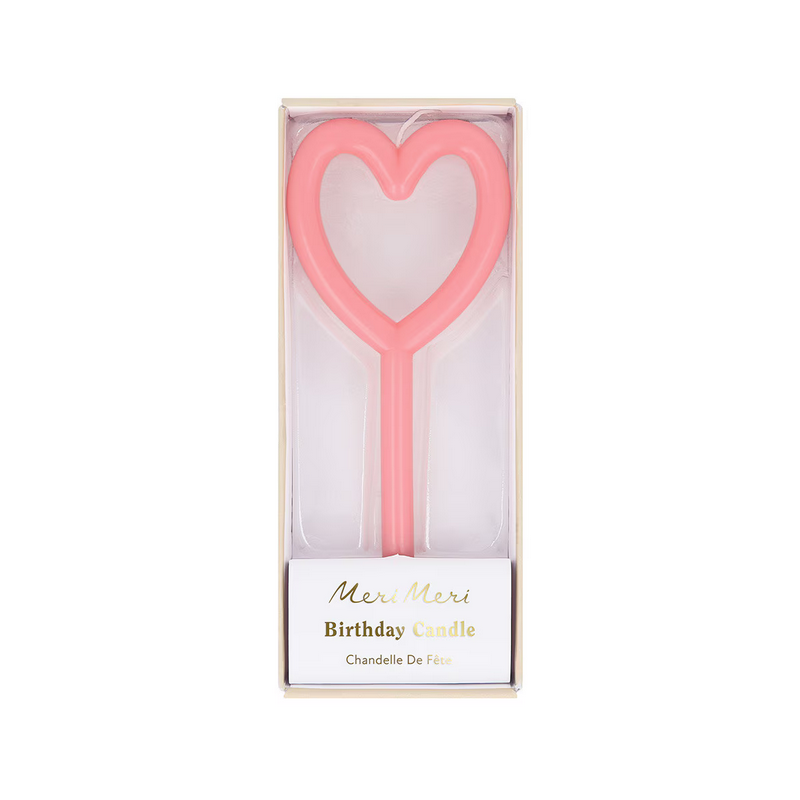 Slim Heart Candle