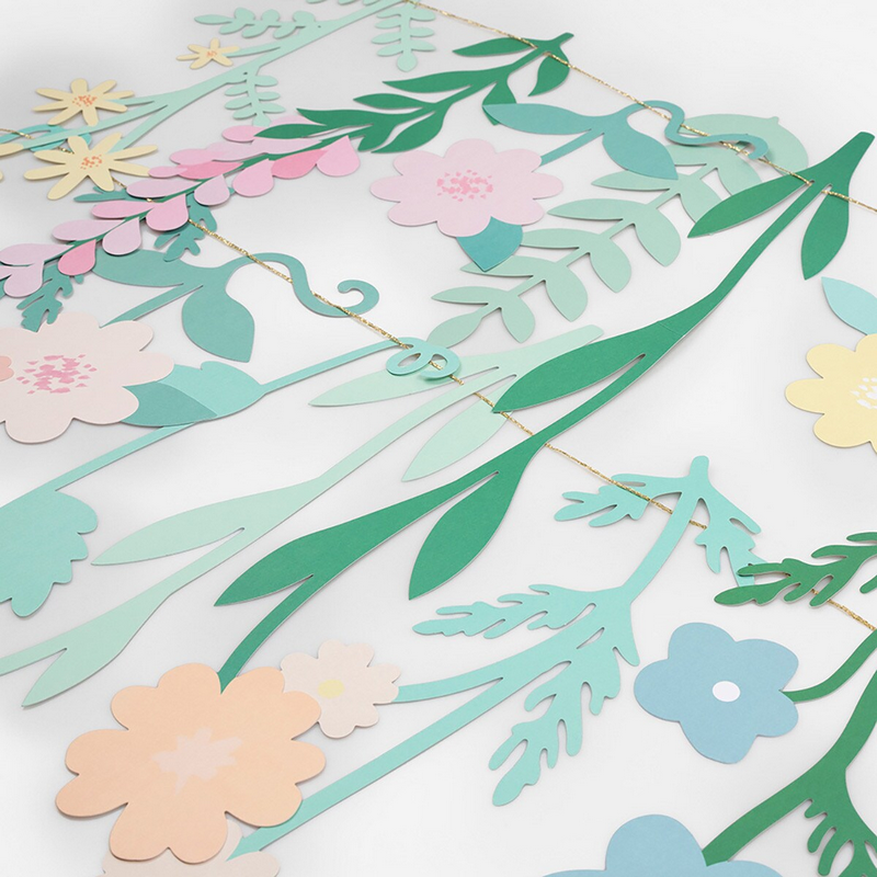 Floral Paper Backdrop