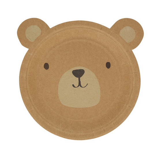 Woodland Bear Plates