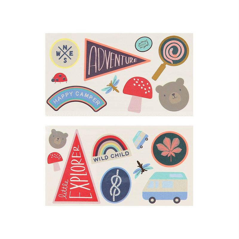 Camping Adventure Tattoos
