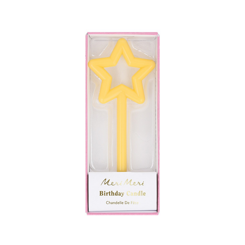 Slim Star Candle