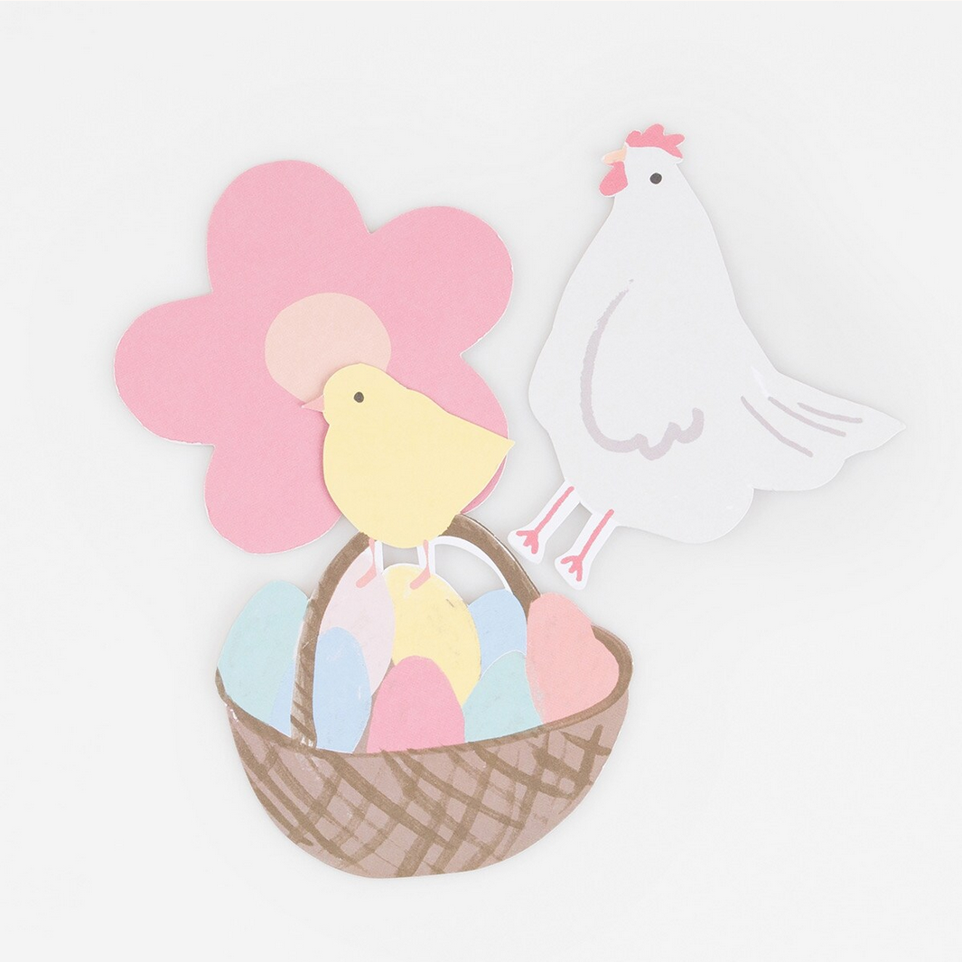 Easter Themed Shaped Stickers (x25 stickers)