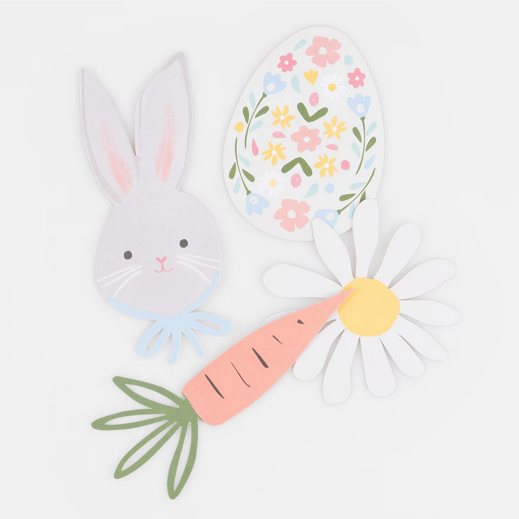 Easter Themed Shaped Stickers (x25 stickers)