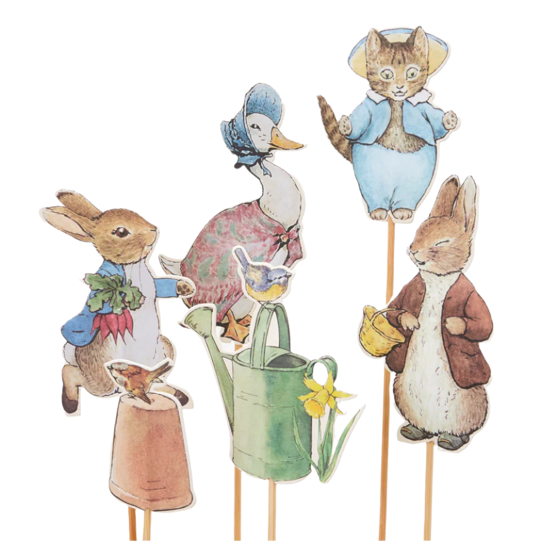 Peter Rabbit & Friends Cake Toppers