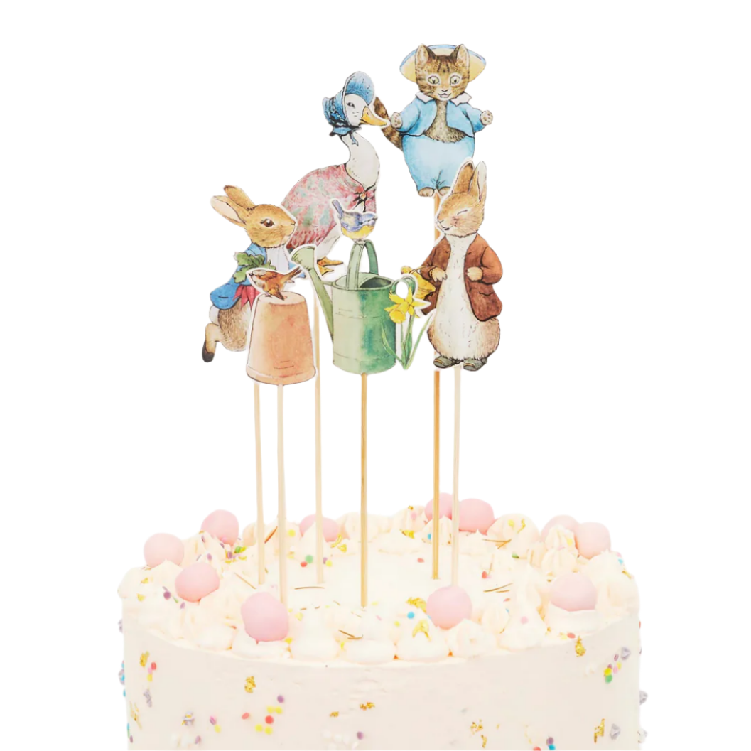 Peter Rabbit & Friends Cake Toppers